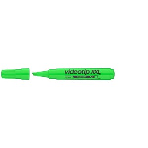 Szövegkiemelő ICO Videotip XXL 1-4 mm, kerek testű, kupakos, zöld