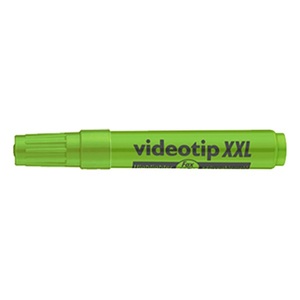 Szövegkiemelő ICO Videotip XXL 1-4 mm, kerek testű, kupakos, zöld
