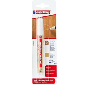 Bútormarker, EDDING 8900, kúpos, 2-4 mm, (617) világos bükk