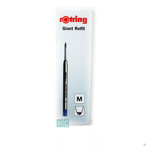 Golyóstollbetét ROTRING M 0195390, fémtestű, nagytartályos, fekete