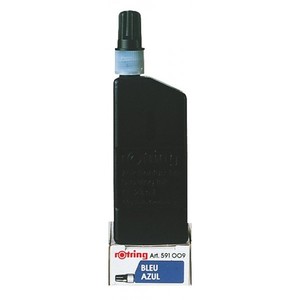 Tustinta 23 ml, ROTRING Isograph, vízálló, kék