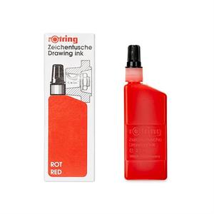 Tustinta 23 ml, ROTRING Isograph, vízálló, piros