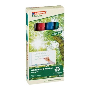 Táblairon EDDING 28/4 EcoLine, kúpos, 1,5-3 mm, 4 db-os készlet