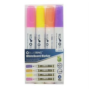 Táblairon BLUERING, kúpos, 4 db-os készlet, neon színek
