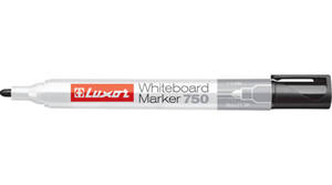 Táblairon LUXOR Whiteboard Marker 750, kerek hegyű, 1-3mm, fekete