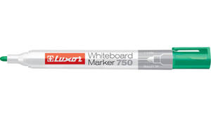 Táblairon LUXOR Whiteboard Marker 750, kerek hegyű, 1-3mm, zöld