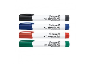 Táblairon PELIKAN 741, kúpos, utántölthető, zöld