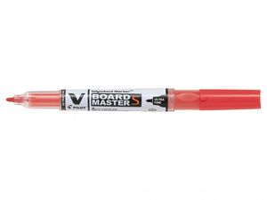 Táblairon PILOT V-Board Master UF, kerek, 0,8 mm, piros