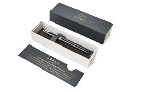 Töltőtoll PARKER Royal Urban Premium, fekete, ezüst klipsz 1931613