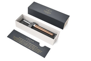Töltőtoll PARKER Royal Urban Premium, narancs cizellált, ezüst klipsz