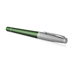Töltőtoll PARKER Royal Urban Premium, zöld cizellált, ezüst klipsz