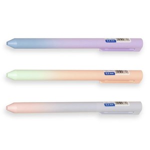 Zseléstoll, NEBULO, 0,5 mm, vegyes gradiens minták, kék írásszín