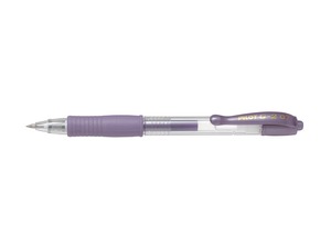 Zseléstoll PILOT G-2 Metallic, nymógombos, 0,32 mm, metál lila