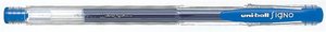 Zseléstoll UNI UM-100 Signo Fine, kupakos, 0,7 mm, kék