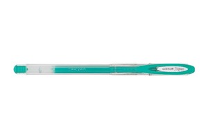 Zseléstoll UNI UM-120AC, kupakos, 0,7 mm, zöld