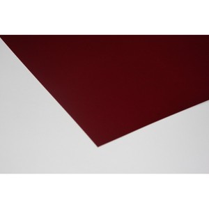 Dekorkarton 50x70 cm, GRS, 1 oldalas, natúr hátoldalú, bordó