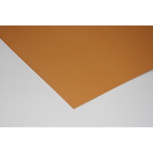 Dekorkarton 50x70 cm, GRS, 1 oldalas, natúr hátoldalú, világosbarna