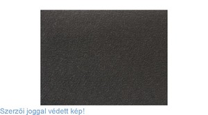 Dekorgumi lap A4, 2mm, GRS, mintás, bolyhos, fekete