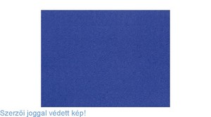 Dekorgumi lap A4, 2mm, GRS, mintás, bolyhos, sötétkék