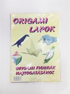 Origami papír A4, 20 lap, GRS, színezett ofszetpapírból.