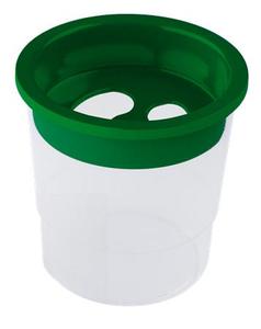 Ecsettál, ICO Süni, fedéllel, műanyag, vegyes színek
