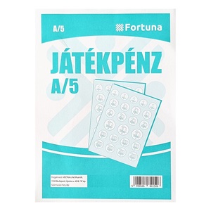 Játékpénz, GRS, 25 db, papír, 