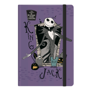 F&uuml;zetbox A4, karton, COLORINO Tim Burton, 3 cm gerincű, gumis, lila