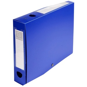 F&uuml;zetbox A4, 60 mm, EXACOMPTA Opaque, PP, patentos, k&eacute;k,