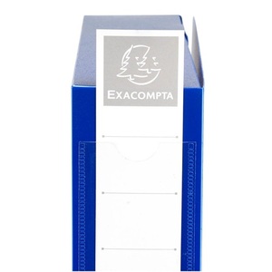 F&uuml;zetbox A4, 60 mm, EXACOMPTA Opaque, PP, patentos, k&eacute;k,