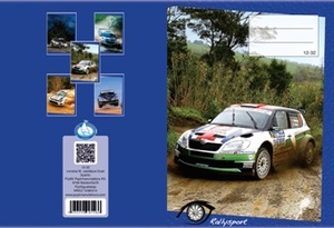Füzet A5, 32 lap, FŰZFŐ Rallysport, 20-32 sima