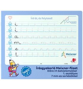 F&uuml;zet 280x235mm, 32 lap, ICO S&uuml;ni Meixner, 1. oszt&aacute;lyos, előnyomott,