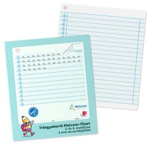 F&uuml;zet 240x280mm, 32 lap, ICO S&uuml;ni Meixner, &aacute;ll&oacute;, 3. &eacute;s 4. oszt&aacute;lyos,