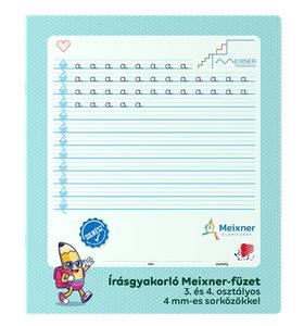 F&uuml;zet 240x280mm, 32 lap, ICO S&uuml;ni Meixner, &aacute;ll&oacute;, 3. &eacute;s 4. oszt&aacute;lyos,