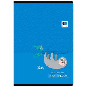 Füzet A5, 32 lap, INTERDRUK B & B Kids Tropical, 90 g/m2, vonalas