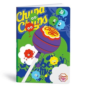Füzet A4, 40 lap, LIPAMILL Chupa Chups, kockás