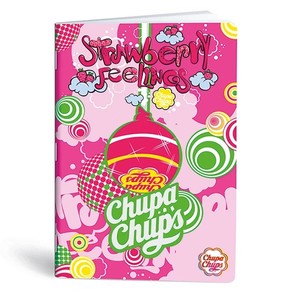 Füzet A4, 40 lap, LIPAMILL Chupa Chups, kockás
