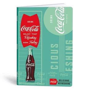 Füzet A4, 40 lap, LIPAMILL Coca Cola, kockás