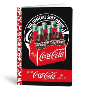 Füzet A4, 40 lap, LIPAMILL Coca Cola, kockás