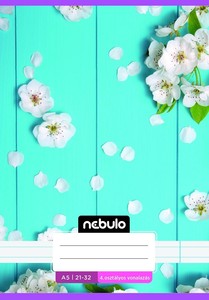 F&uuml;zet A5, 32 lap, NEBULO Cuki mint&aacute;k I., 4.o., 21-32, vonalas