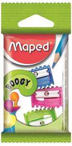Hegyező 1 lyukú, MAPED Boogy, 3db, műanyag, nem tartályos, bliszteres