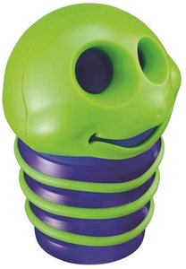 Hegyező 2 lyukú, MAPED Croc Croc, tartályos, kukac, vegyes színek