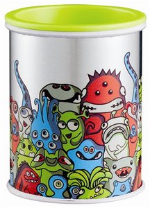 Hegyező 2 lyukú, MAPED Tatoo Can, tartályos, műanyag, 18db, vegyes