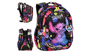 Hátizsák COLORINO Stitch Jerry Black, gyerekeknek