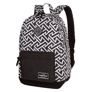 Hátizsák COOL PACK Grasp, 40x30x14,5cm, 25 l, Black&White Tribal