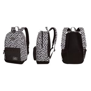 Hátizsák COOL PACK Grasp, 40x30x14,5cm, 25 l, Black&White Tribal