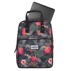 Hátizsák COOL PACK Cubic, 39x29,5x15cm, Coral-Hibiscus