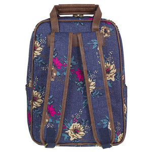 Hátizsák COOL PACK Cubic, 39x29,5x15cm, Blue Denim Flowers,