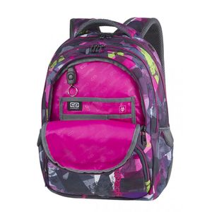 Hátizsák COOL PACK Spiner, 43x33x13,5cm, 27 literes, Pink Abstract,