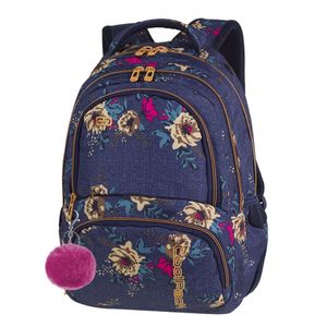 Hátizsák COOL PACK Spiner, 43x33x13,5cm, 27 l, Blue Denim Flowers