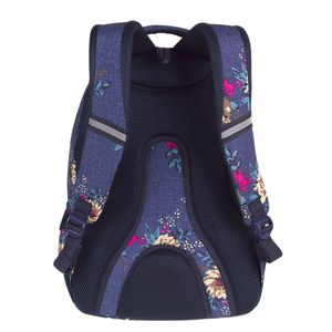 Hátizsák COOL PACK Spiner, 43x33x13,5cm, 27 l, Blue Denim Flowers